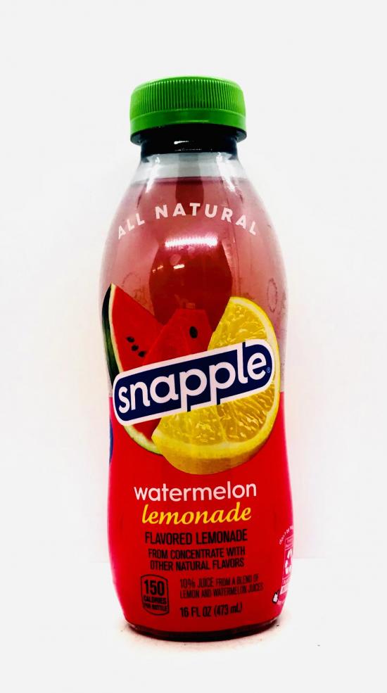 Snapple Watermelon Lemonade 473mL.