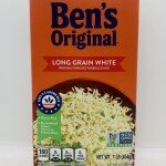 Ben's Original Long Grain white rice 1LB.