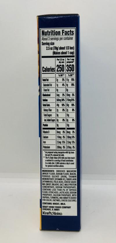 Kraft Macaroni & Cheese 206g.