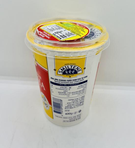 Smiltene Thermized sour Cream 400g.