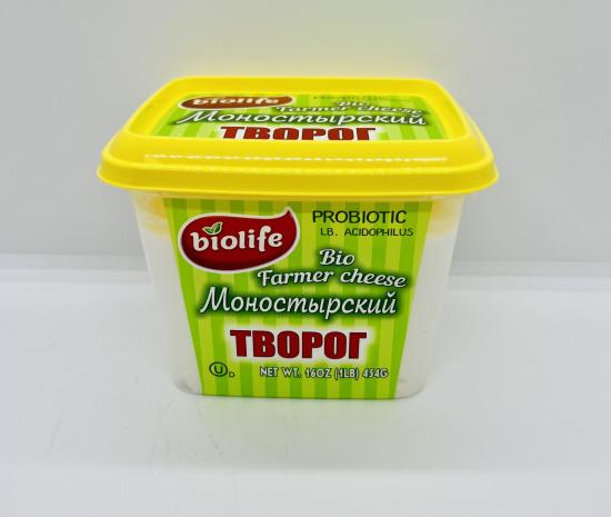 Biolife Bio farmer Cheese Monostirskiy