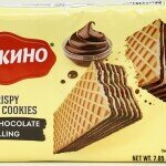 Crispy Wafer Cookies with Chocolate Filling 200g