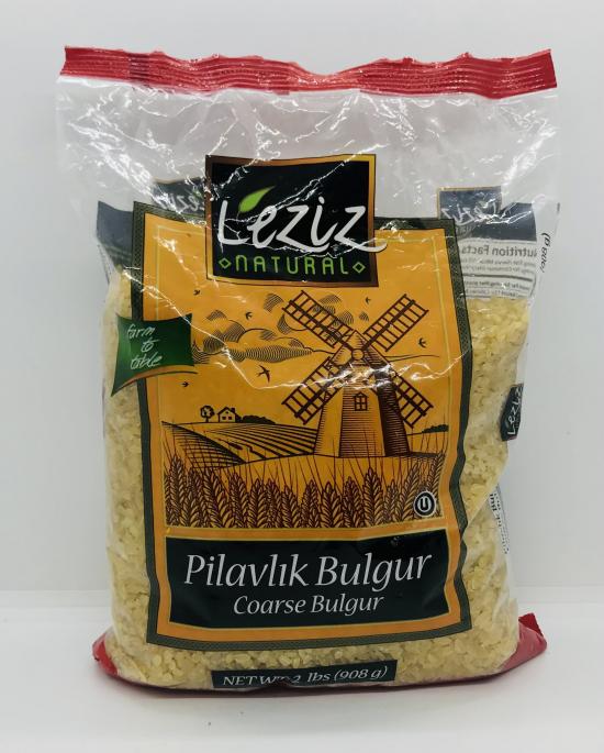 Leziz Coarse bulgur 2 lbs (908g.)