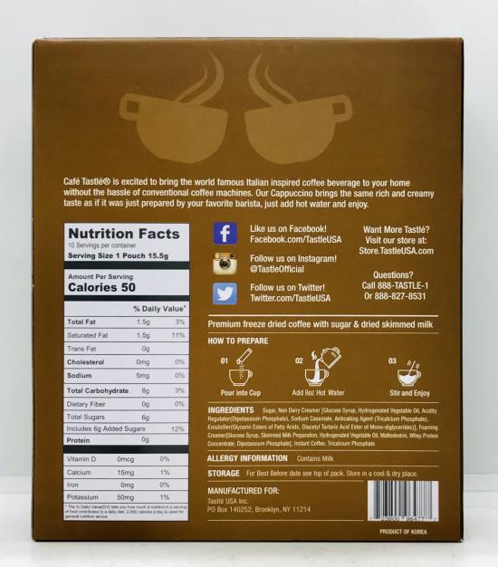 Coffee Tastle Cappuccino 155g