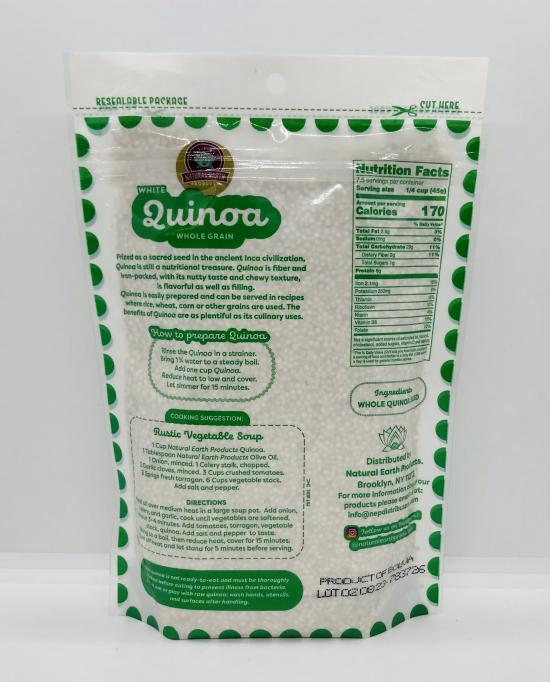 Natural earth Quinoa whole grain 340g.