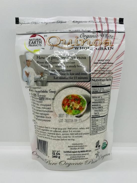 Natural earth quinoa organic 340g.