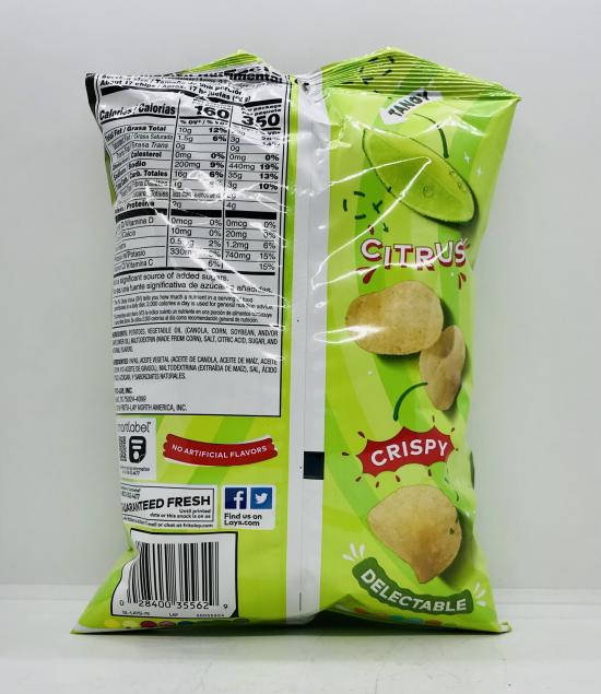 LAY'S Lemon-Flavored Potato Chips 63.7g