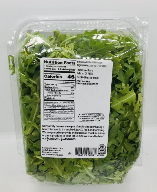 Baby Arugula 142g.