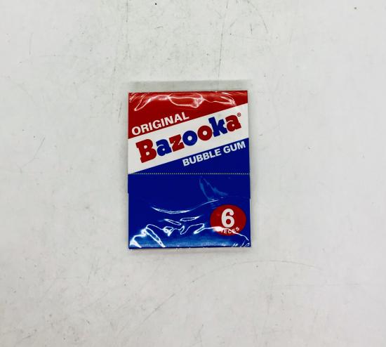 Bazooka Bubble Gum 6 pcs