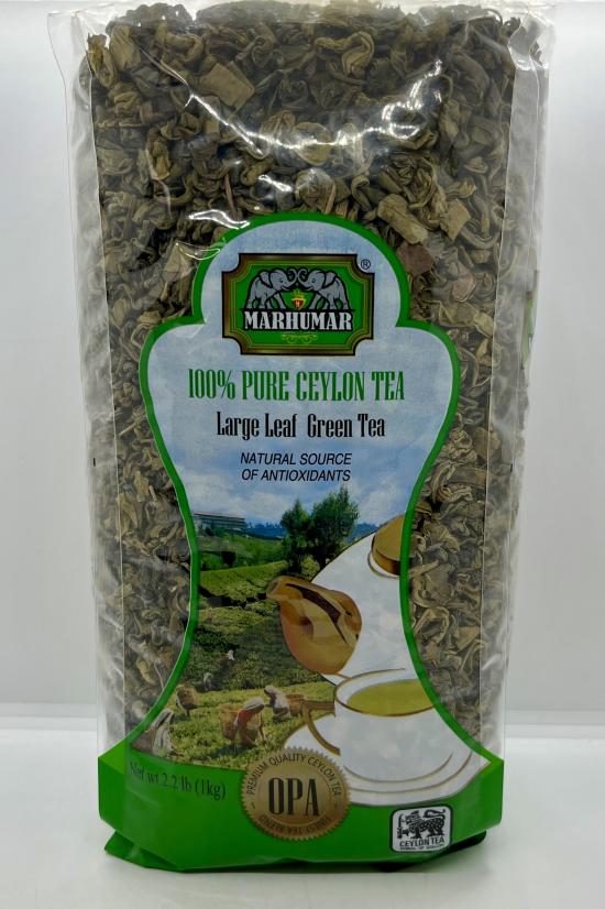 Marhumar Large Leaf Green Ceylon Tea 1kg