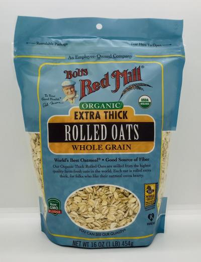 Bob's Red Mill Rolled Oats 454g.