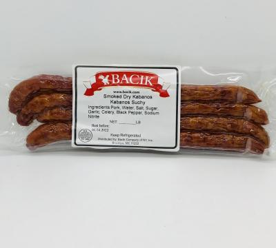 Bacik Smoked dry kabanos (lb)