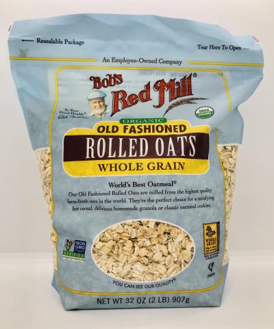 Bob's Red Mill Rolled Oats Old fash. 907g.