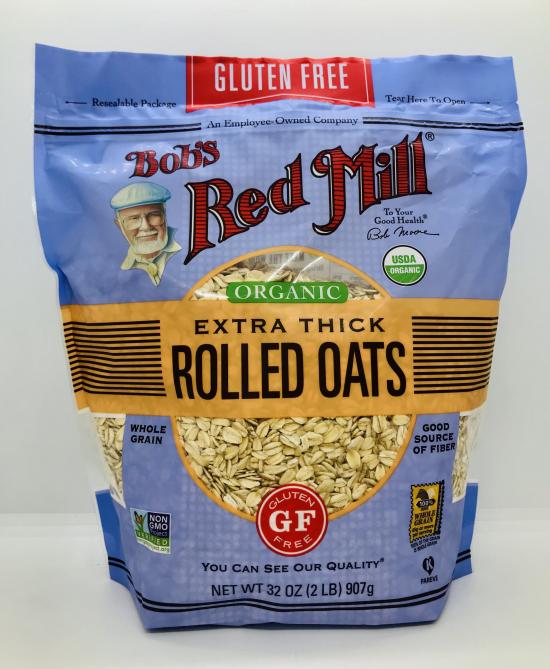 Bob's Red Mill Rolled Oats extra thick 454g.