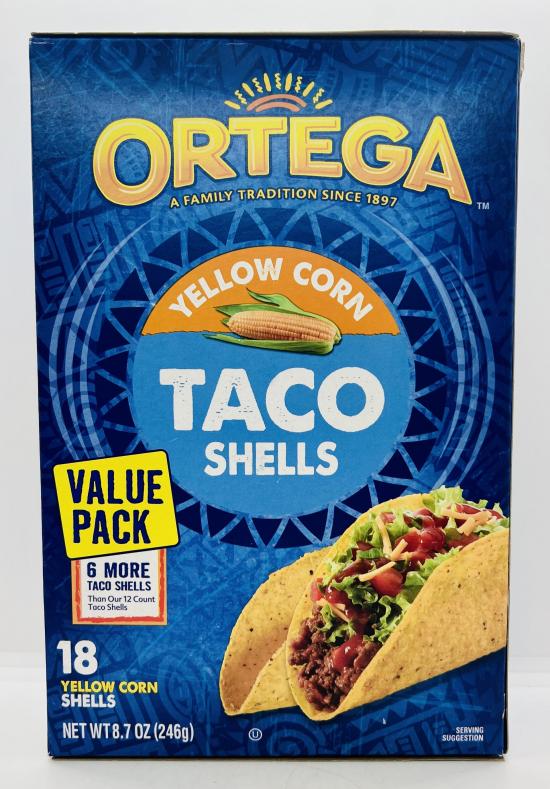 Ortega Taco Shells 246g.