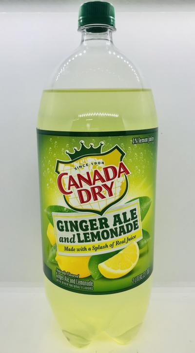 Canada Dry Ginger Ale and Lemonade 2L