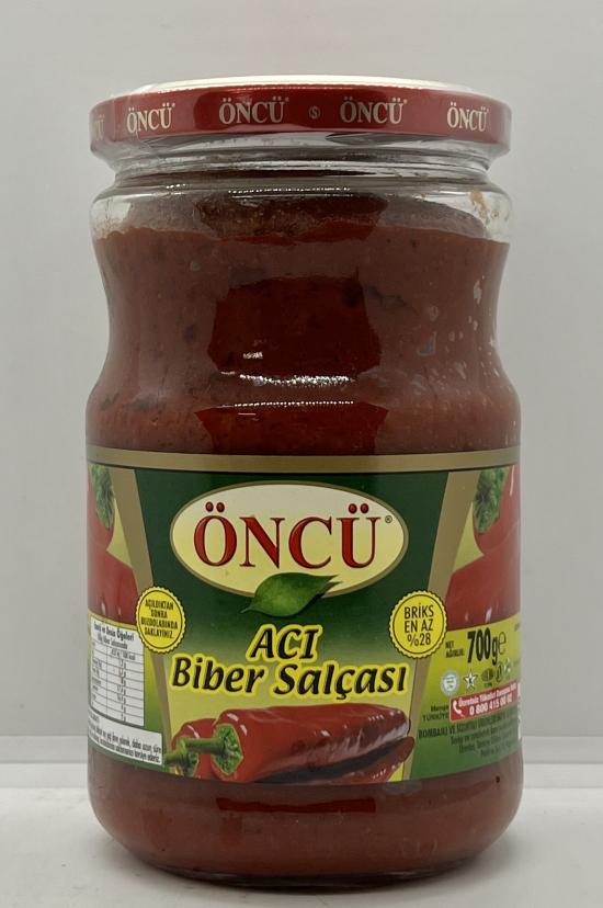 Oncu Pepper Paste Hot 700g.