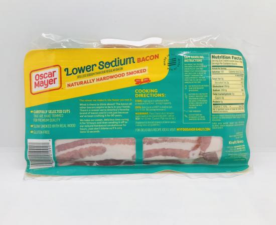 Oscar Mayer  L Sodium Bacon