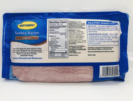 Butterball Turkey Bacon