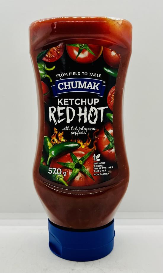 Chumak Ketchup Red Hot 570g.