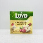 Loyd Crainberry & Ginger 40g