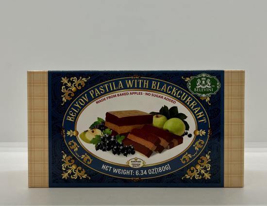 Belevini Pastila w. Blackcurrant 180g.