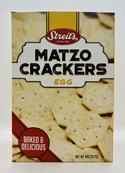 Streit"s Matzo Crackers Egg 227g.