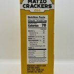 Streit"s Matzo Crackers Egg 227g.