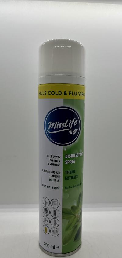 Misslife Thyme Extract Disinfectant Spray 300ml