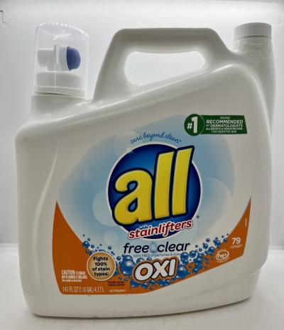 All With Stainlifters Free Clear Oxi 4.17L