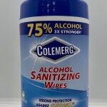 Colemerg Alcohol Sanitizing Wipes 80 wet wipes