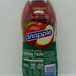 Snapple apple juice 473mL.