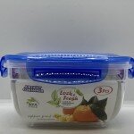 Lock & Fresh Airtight Sealed Lid Food Storage Container 3pcs