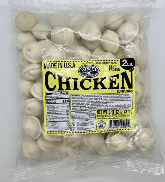 Olma Chicken Dumplings Keep Frozen 2 lb