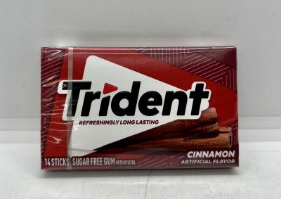 Trident Cinnamon Gum 14 sticks