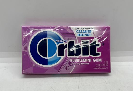 Orbit Bubblemint Gum 14pcs