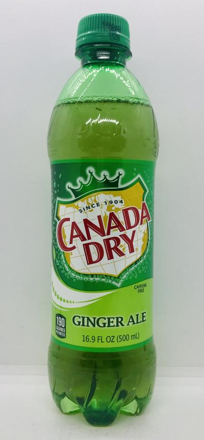 Canada Dry Ginger Ale 500mL.