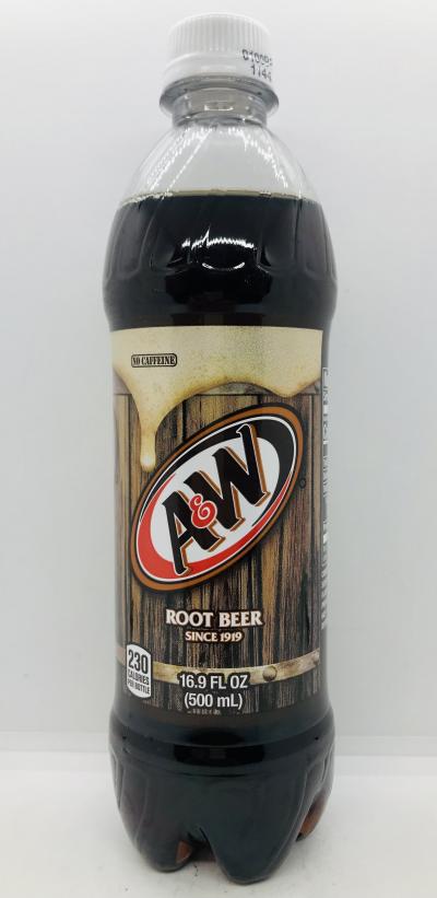 A & W Root Beer 500mL.