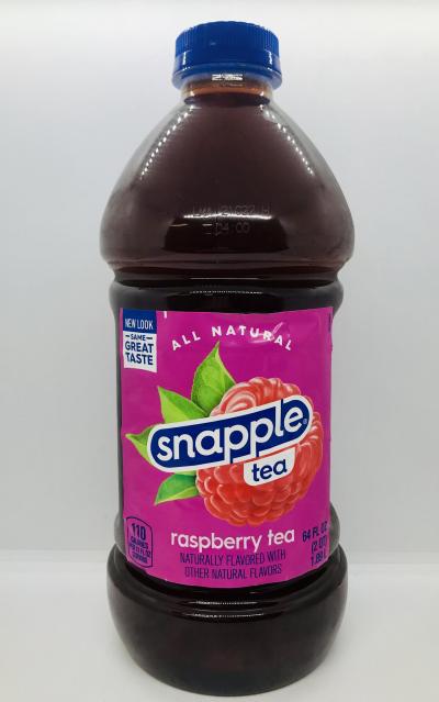 Snapple raspberry tea 1.89L.