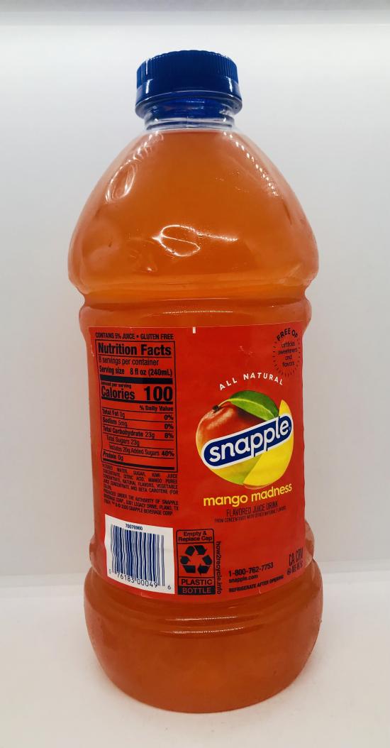 Snapple Mango madness 1.89L.