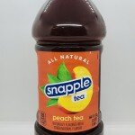 Snapple Peach tea 1.89L.