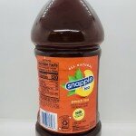 Snapple Peach tea 1.89L.