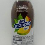 Snapple diet mango tea 473mL.