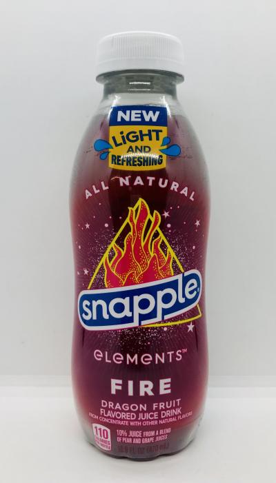 Snapple Fire Elements 470mL.