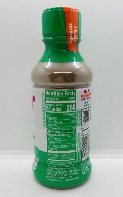 Dunkin iced coffee 405mL.