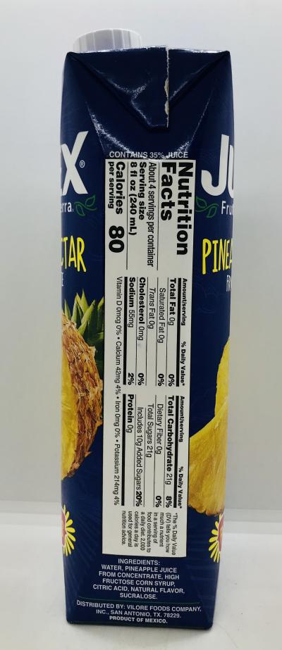 Jumex Pineapple Nectar 1L.