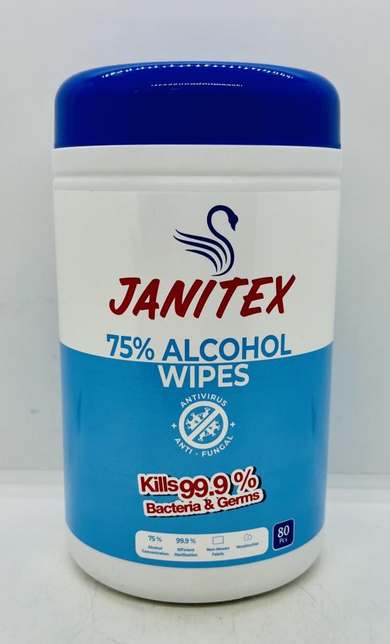 Janitex 75% Alcohol Wipes 80pcs.