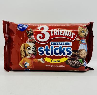 3 Friends Cheesecake Sticks Cocoa 180g.