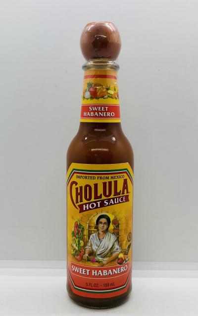 Cholula Hot Sauce Sweet Habanero 150mL.