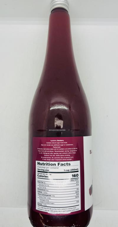 Ancora life Blackberry juice 1L.